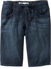 Women's Drawstring Denim Bermudas (12")