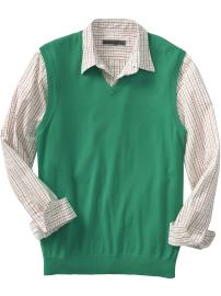 Men's V-Neck Sweater Vests