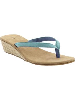 Women's Canvas Wedge Espadrille Sandals