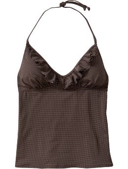 Women's Mix & Match Ruffled Tankini Tops