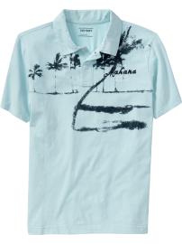 Mens Jersey Surf Polos