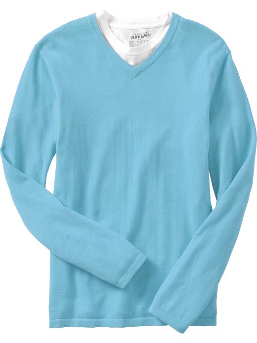 Click here for Old Navy Mens Lightweight V-Neck Sweaters prices