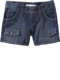 Women's Denim Camp Shorts (5 1/2")