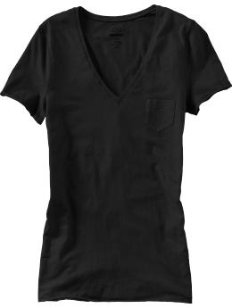 Womens V-Neck Jersey Tees