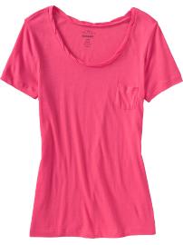 Women's Twisted-Neck Tees
