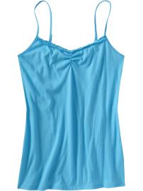 Womens Lightweight Ruffle-Trim Camis