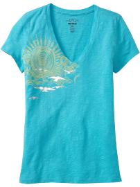 Women's Scenic Foil-Graphic Tees