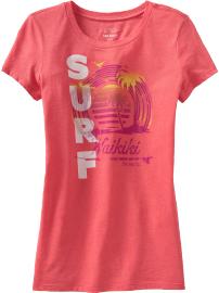 Women's Surf-Graphic Jersey Tees