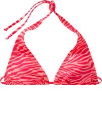 Womens Zebra-Print String Bikinis
