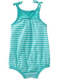 Striped Bubble One-Pieces for Baby