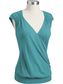 Maternity Surplice Nursing Tops