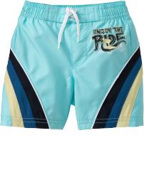 Surf-Graphic Swim Trunks for Baby