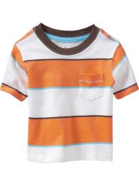 Jersey Pocket Tees for Baby