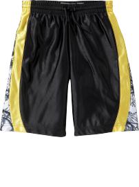 Boys Pieced-Print Dazzle Shorts