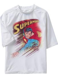Boys Licensed Superhero Rashguards