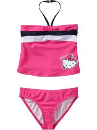 Girls Hello Kitty� Graphic Tankinis