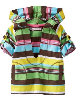 Baby Girl Clothes: Striped Jersey Roll-Up Hoodies: Hoodies Activewear & Hoodies | Old Navy
