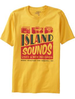 Men's Summer Music Graphic Tees