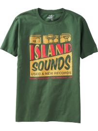 Men's Summer Music Graphic Tees