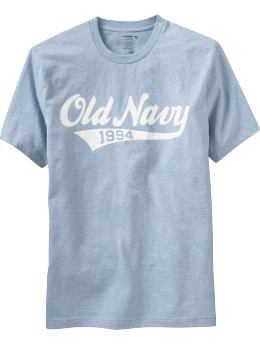 Men's Script Logo Graphic Tees