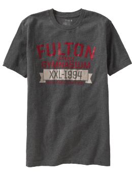 Men's "Fulton Street Gymnasium" Tees