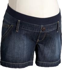 Maternity Denim Shorts (4")