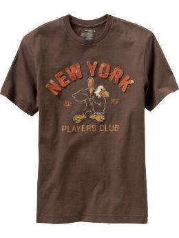 Men's Team-Style Applique Tees Men's Team-Style Applique Tees