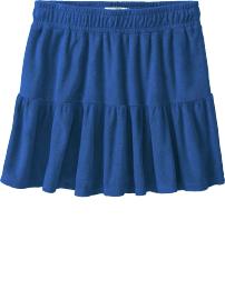 Women's Loop-Terry Tiered Skirts