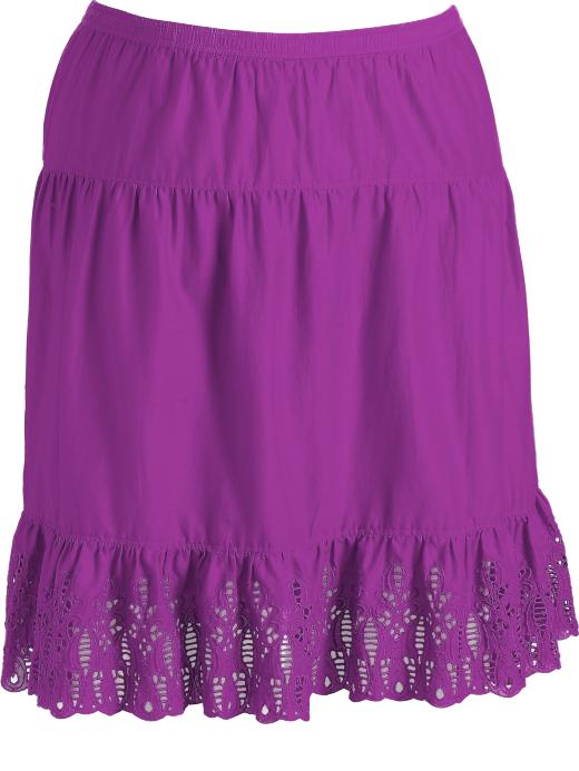 Old Navy Womens Plus Tiered Cut-Out Skirts