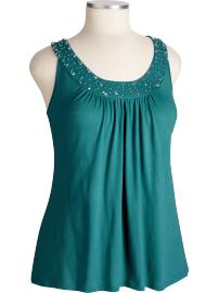 Women's Plus Rhinestone-Embellished Tops