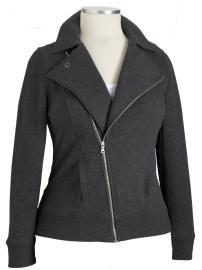 Women's Plus Fleece Moto Jackets