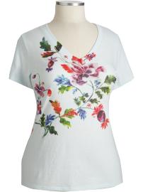 Woman's Plus Chinoiserie Graphic Tees