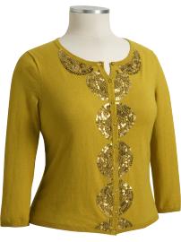 Women's Plus Embellished Cardigans