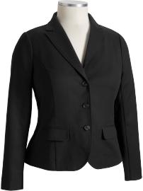 Women's Plus Double-Weave Blazers