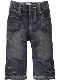 Square-Pocket Jeans for Baby