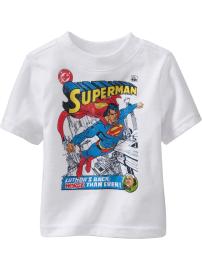 Comic-Book Hero Tees for Baby
