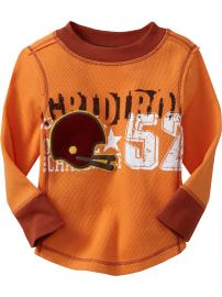 Sport-Graphic Waffle Tees for Baby
