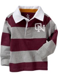 Rugby Striped Polos for Baby