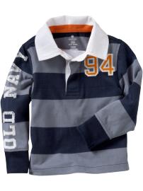 Rugby Striped Polos for Baby