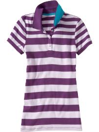 Women's Contrasting Collar Polos