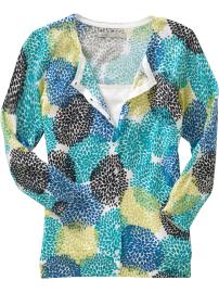 Women's Floral-Print Cardigans