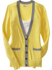Women's Tipped Cardigans