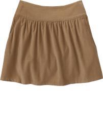 Women's Cord Bell Skirts