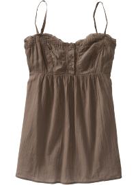 Women's Crochet-Trimmed Camis