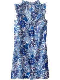 Women's Ruffled Flutter-Sleeve Sundresses