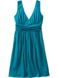 Women's Shirred Cross-Front Dresses
