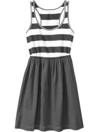 Women's Mock Two-Piece Tank Dresses
