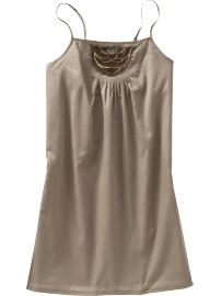 Women's Metallic-Embellished Shift Dresses