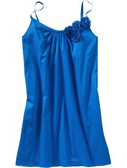 Women's Rosette Shift Dresses