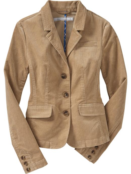 Old Navy Womens Cord Blazers